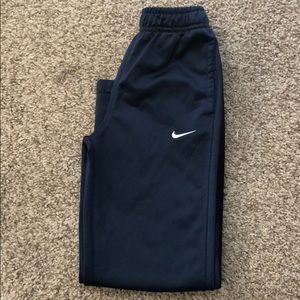 Boys Navy Blue Nike Pants